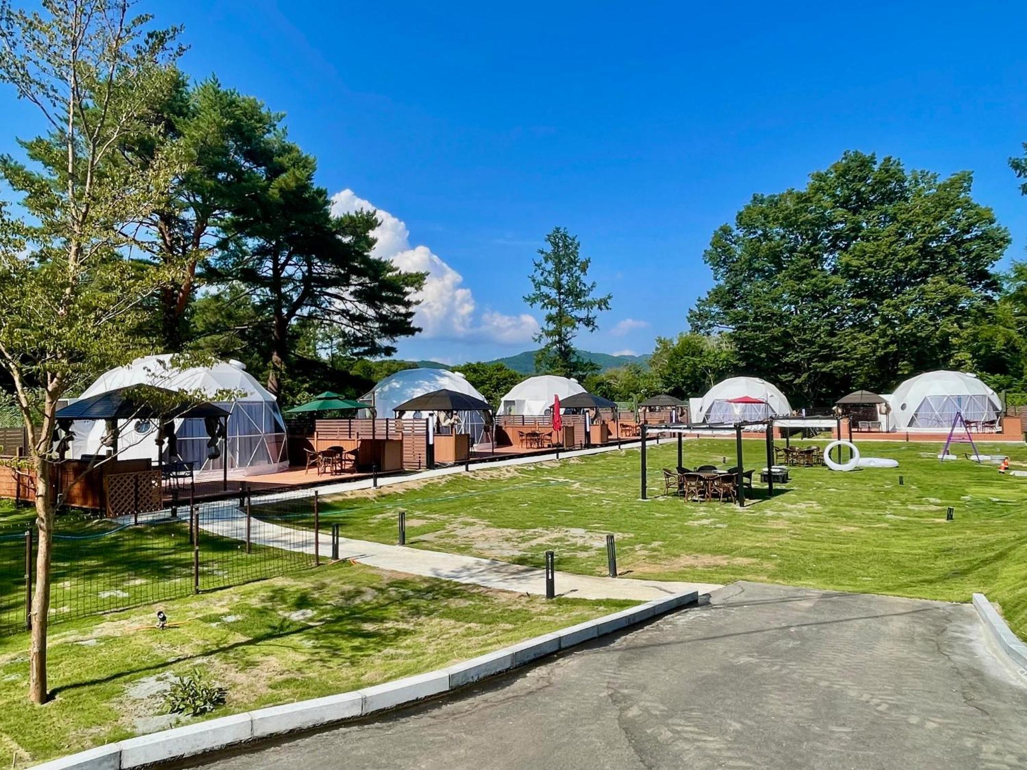 Gramercy Village 山中湖 Glamping &Sauna ยามานากะโกะ ภายนอก รูปภาพ