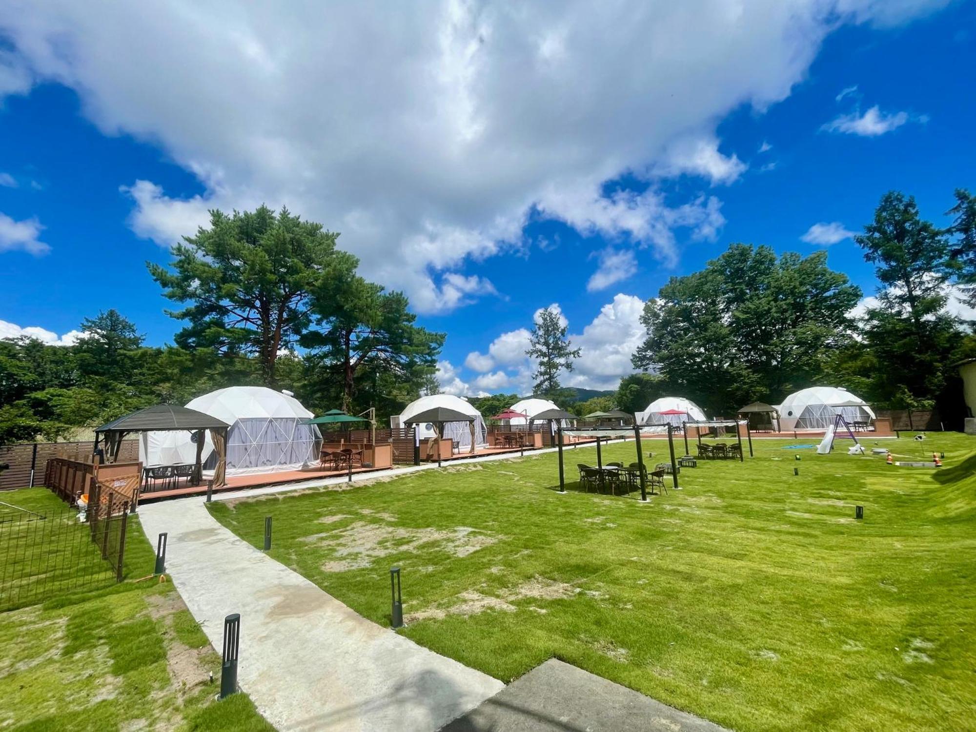 Gramercy Village 山中湖 Glamping &Sauna ยามานากะโกะ ภายนอก รูปภาพ