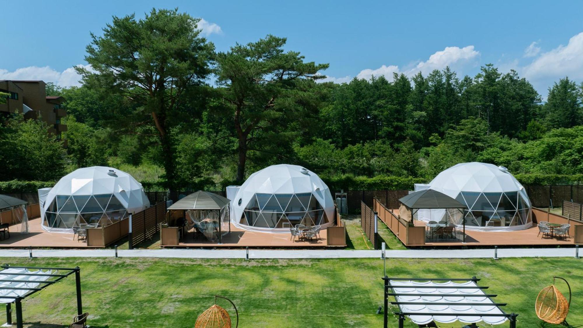 Gramercy Village 山中湖 Glamping &Sauna ยามานากะโกะ ภายนอก รูปภาพ
