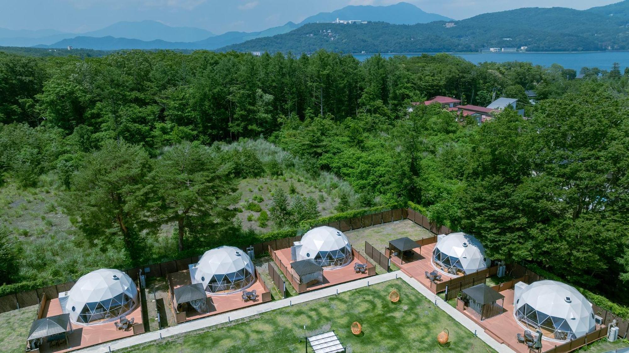 Gramercy Village 山中湖 Glamping &Sauna ยามานากะโกะ ภายนอก รูปภาพ