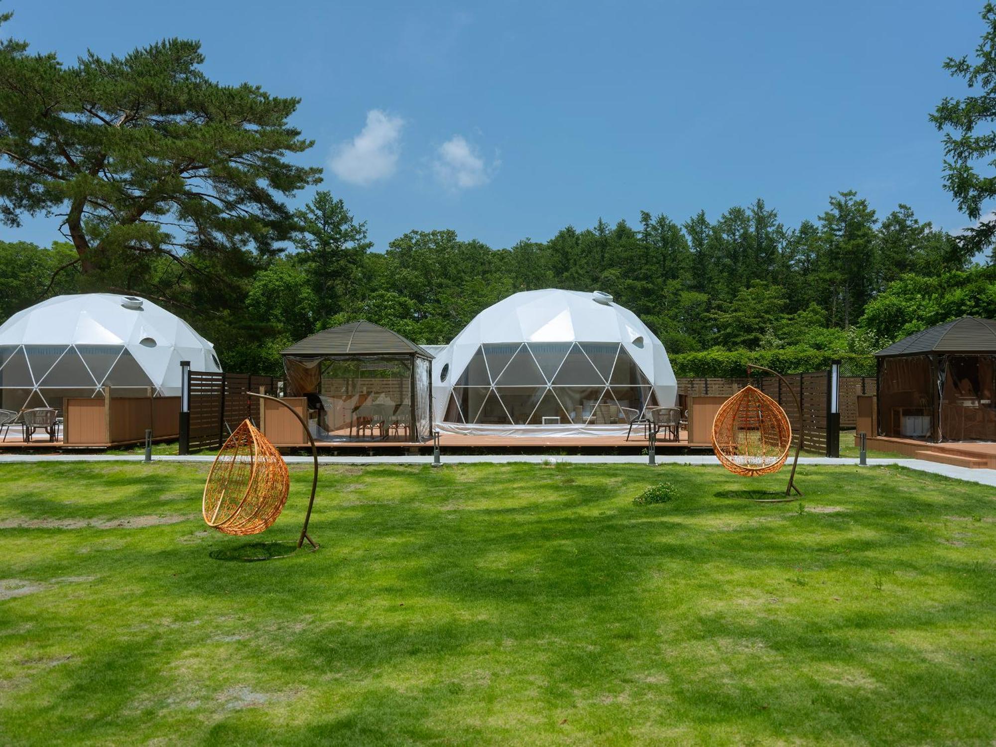 Gramercy Village 山中湖 Glamping &Sauna ยามานากะโกะ ภายนอก รูปภาพ
