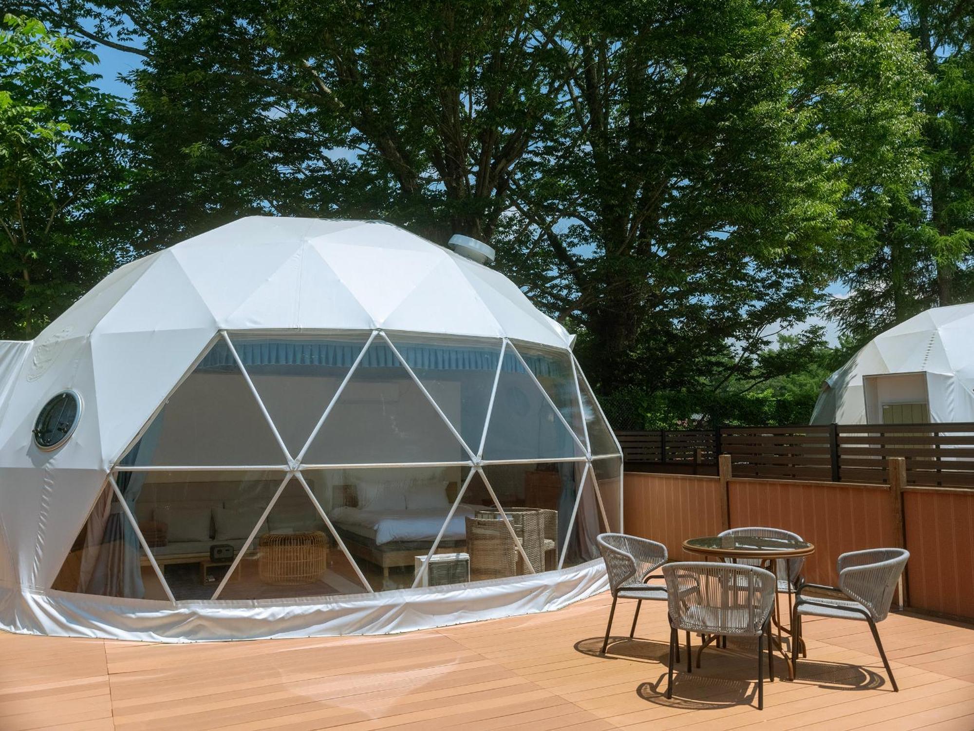 Gramercy Village 山中湖 Glamping &Sauna ยามานากะโกะ ภายนอก รูปภาพ