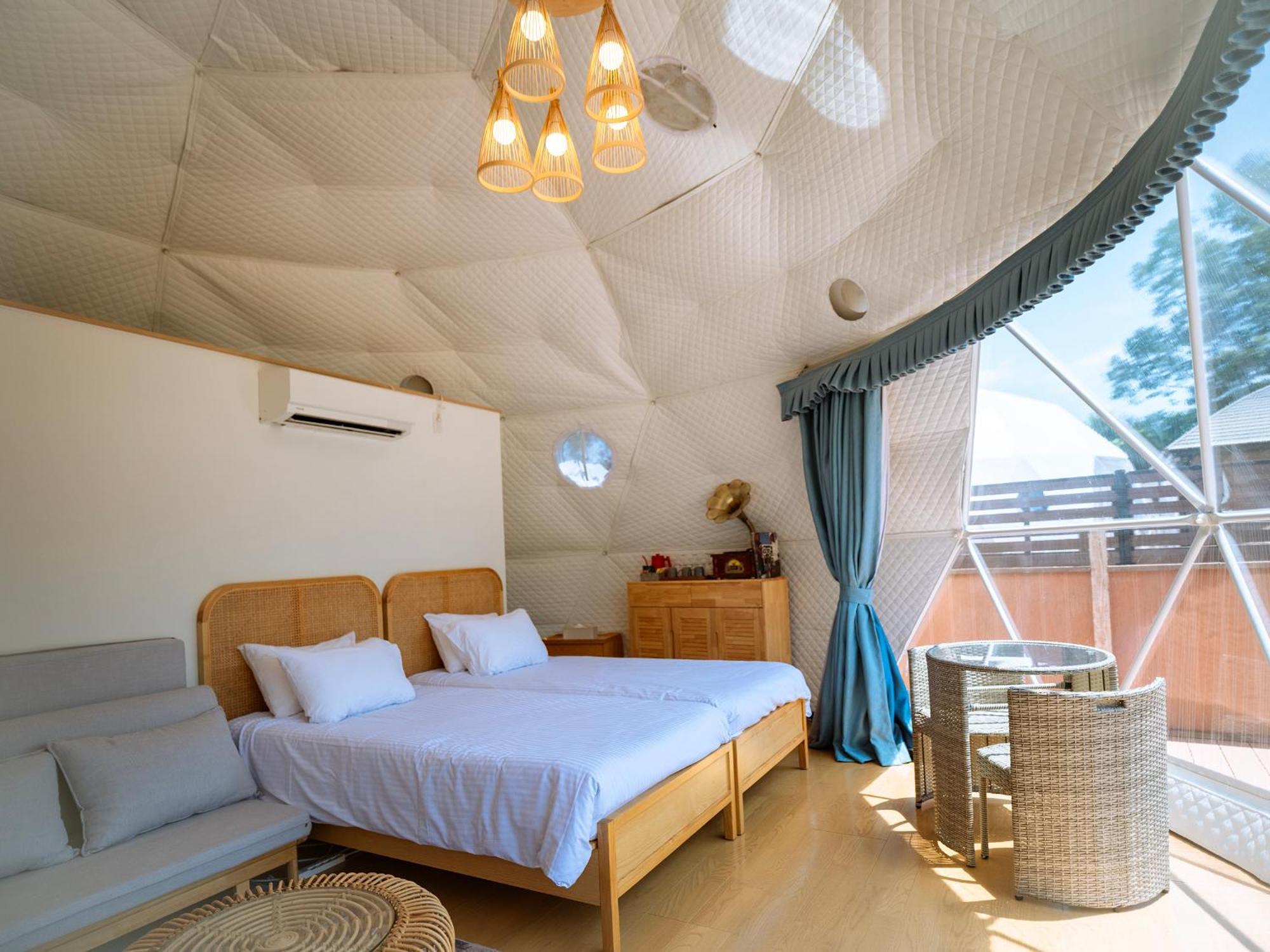 Gramercy Village 山中湖 Glamping &Sauna ยามานากะโกะ ภายนอก รูปภาพ